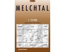 Swisstopo 1 : 25 000 Melchtal