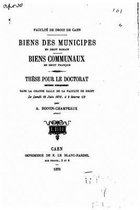 Biens des municipes en droit romain, Biens communaux en droit francais