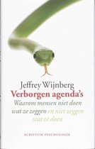 Boek met een groene slang en de titel 'Verborgen agenda's'.