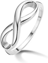 Silventi 983200108 58 Stalen Ring - Infinity - Zilverkleurig