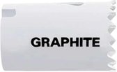 Graphite Gatenboor 114x38mm HSS-Bi-Metaal Voor O.a. Hout Metaal Kunstof En Plastic