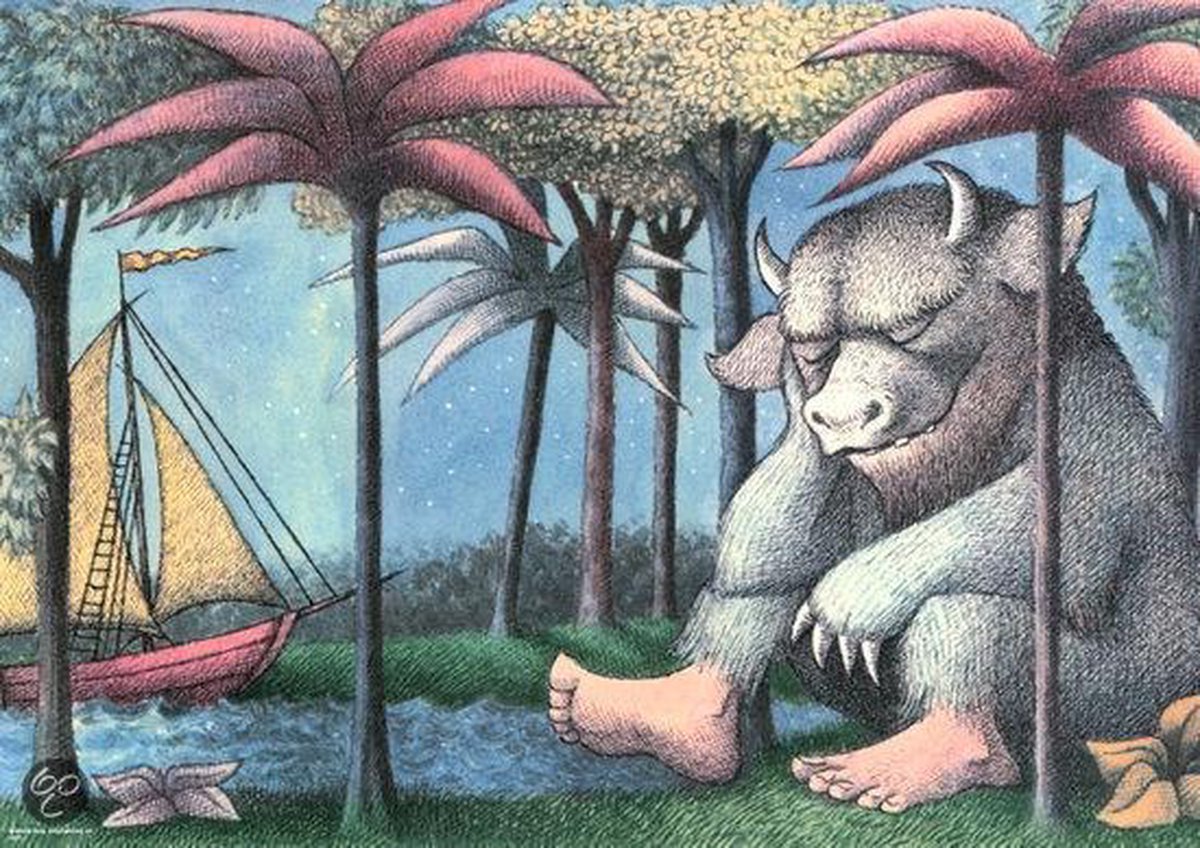 Legpuzzel - Maurice Sendak - Sleeping - Heye Puzzel