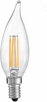 B-Deal Dimbaar E14 Led Lamp Filament 4W Cool White 6500K Kaarslamp Tip