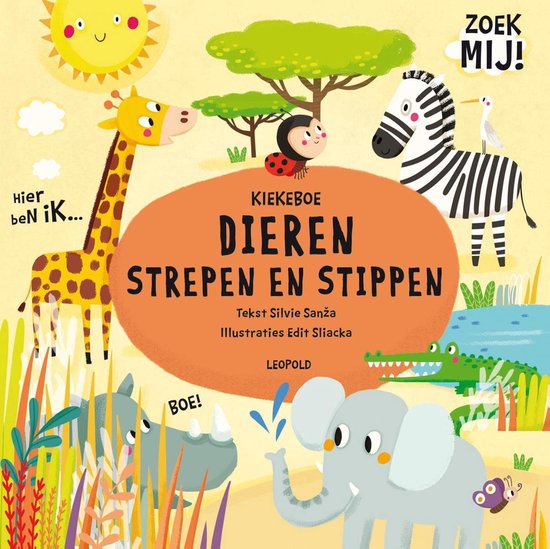 Kiekeboe - Dieren strepen en stippen - cover