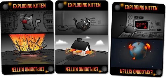 Exploding Kittens Original Edition - Engelstalig Kaartspel - Exploding Kittens