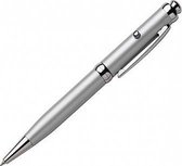 Franken laserpointer met geïntegreerde balpen, zilver