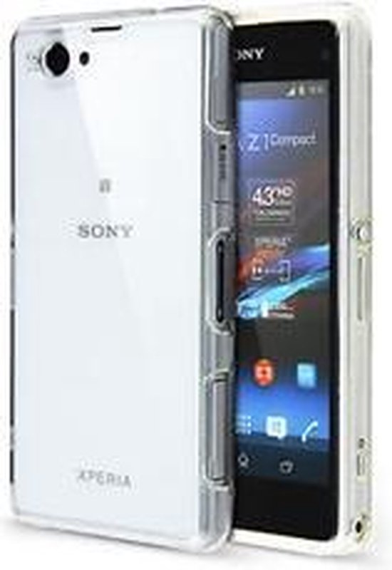 Sony Xperia Z1 Siliconen Hoesje Case Transparant bol.com