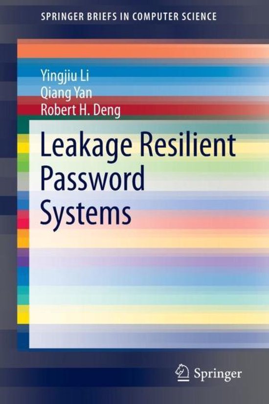Leakage Resilient Password Systems - cover