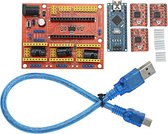 Geschikt voor Arduino Nano CNC Shield V4 - 3XA4988 Controller RAMPS1.4 Reprap 3D Printer