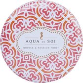 Aqua de Soi - Geurkaars - 250gr - Soja Wax - Quince & Passion Fruit