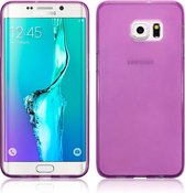 Samsung Galaxy S6 Edge Plus  TPU  back case cover Hoesje Roze