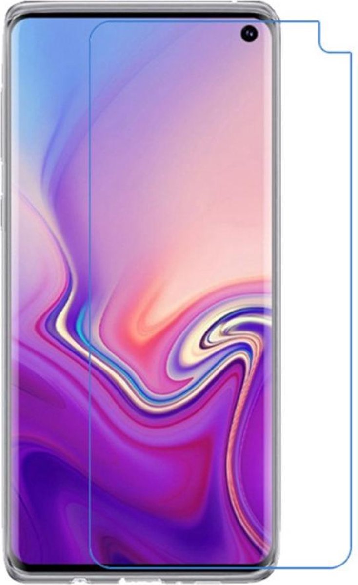 geschikt voor Samsung S10 Screen Protector Transparant