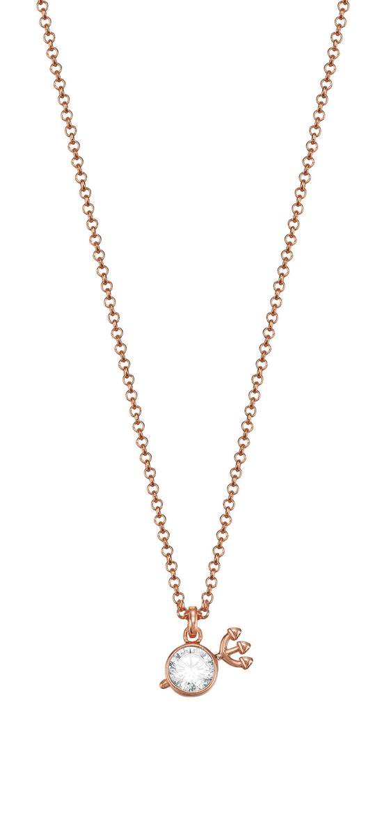 Esprit ESNL03220C420 Aquarius - Collier - Staal - Rosékleurig