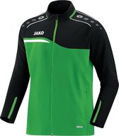 Jako - Presentation jacket Competition 2.0 Junior - Presentation jacket Competition 2.0 - 152 - softgroen/zwart