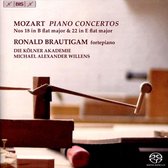 Ronald Brautigam, Die Kölner Akademie, Michael Alexander Willens - Mozart: Piano Concertos Nos. 18 & 22 (CD)