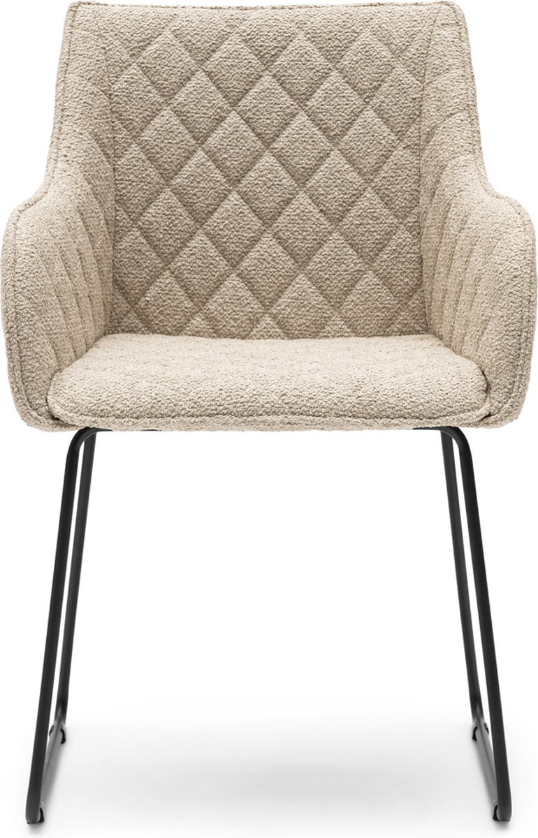 Riviera Maison Frisco Drive DAC NatGrey - Polyester, IJzer - Natural Grey - 59.0x59.0x94.0 cm
