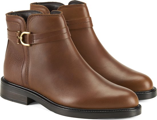 DESA Bottes Cuir Marron Femme Astuce de chaussure: rond Taille: 38 EU