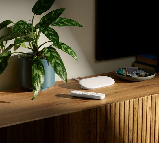 Google TV Streamer - Google TV - 4K HDR - Wit