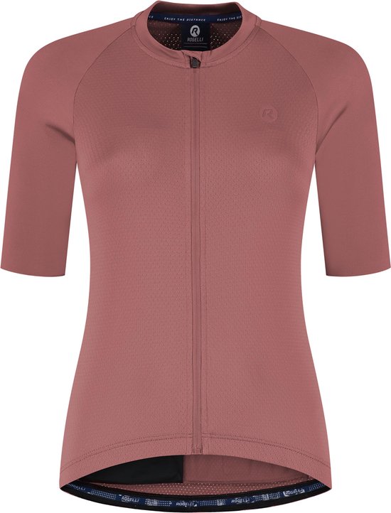 Maillot de cyclisme Rogelli Essential II Femme - Manches courtes - Rose - Taille M