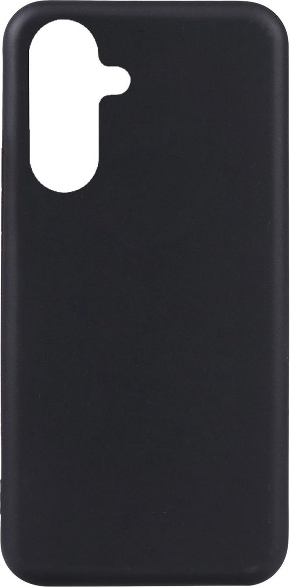 Mobigear Hoesje geschikt voor Samsung Galaxy A56 Telefoonhoesje Flexibel TPU | Mobigear Basics Backcover | Galaxy A56 Case | Back Cover - Zwart