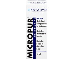 Katadyn Micropur Antichlor 100f Reinigingsvloeistof 10ml Transparant