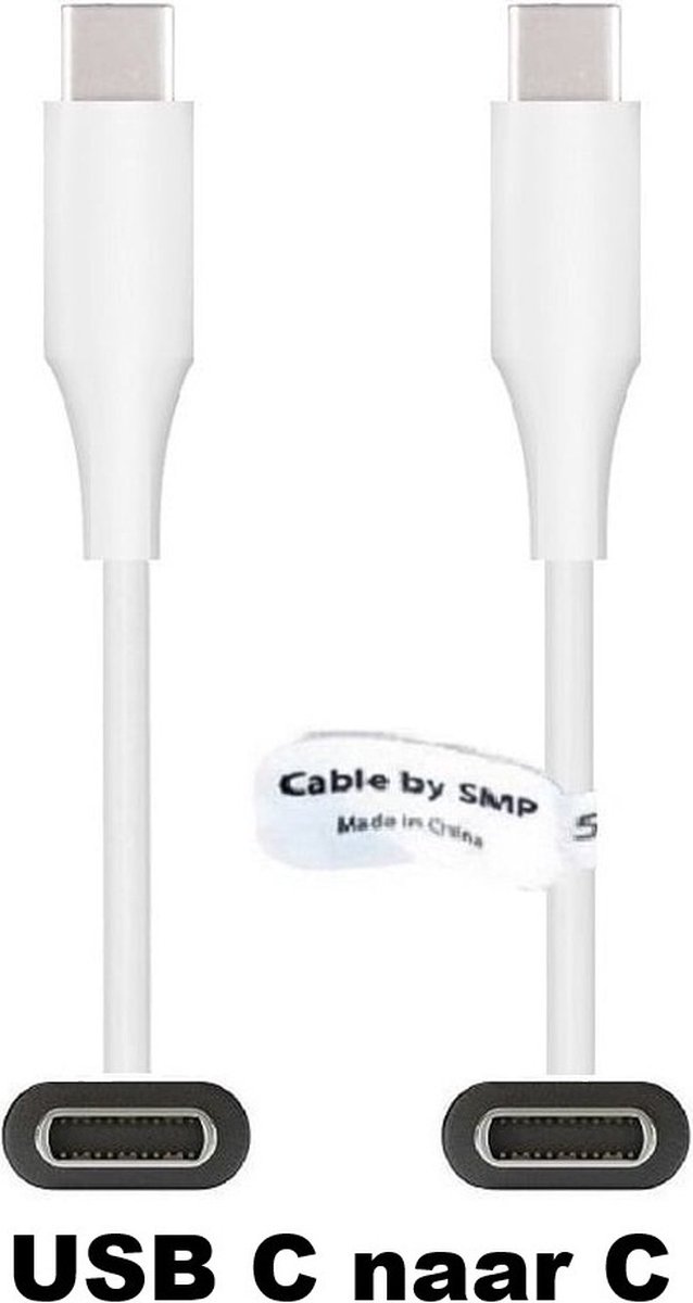 OneOne 2,0m oplaadkabel. Extra sterke USB C naar C kabel. Stevig laadkabel snoer past op Western Digital My Passport WDBAGF5000ABL-WESN, WDBAGF5000AGD-WESN, WDBAGF0010BRD-WESN, WDBAGF0020BSL-WESN, WDBAGF0040BGY-WESN