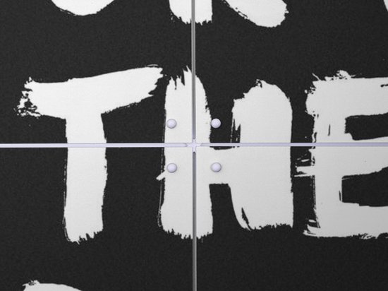 IXXI Always regarder du bon côté de la Life - Décoration murale - Abstrait - 60 x 80 cm