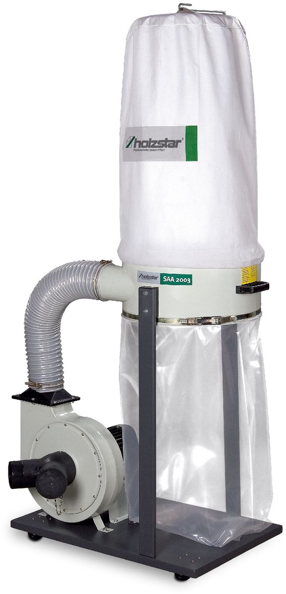 Stofafzuiginstallatie hout 2533m³/h 1,5kW 230V Holzstar SAA2001