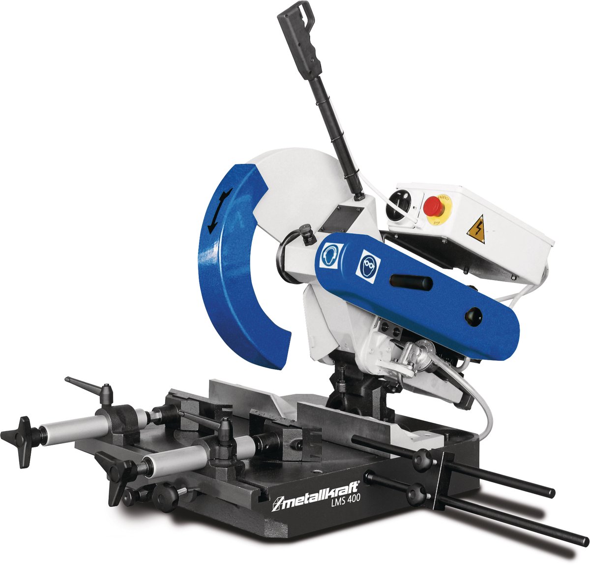 Manuele afkortzaag dia. zaagblad 400 mm 3000 tpm 2,2 kW 400V voor aluminium Metallkraft