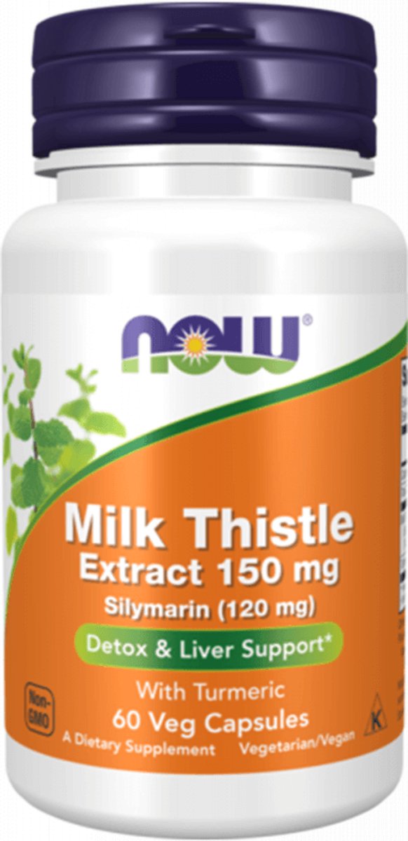 Goedkoopste Silymarin Milk Thistle Extract 150mg 60v-caps