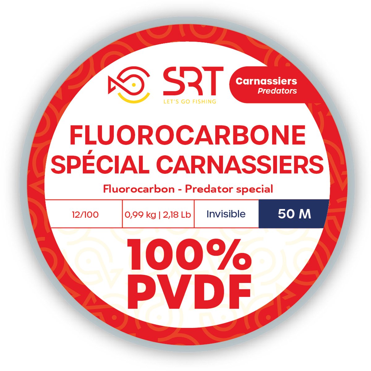 Sert Fluorocarbon SRT 100% PVDF (50m) - Maat : 0.12mm