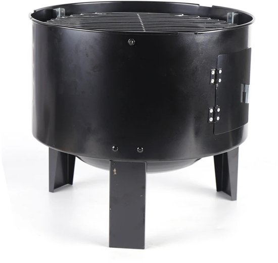 Gran Vida® - Barbecue Smoker - met Thermometer - Dubbellaags - Verstelbare Luchttoevoer van Gran Vida — afbeelding 4