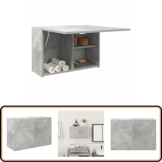 Zwarte houten medicijnkast met glazen deuren wandmontage badkamer ijdelheid kast voor keuken/wasserij/slaapkamer zonder boren nodig drijvend ontwerp (40 x 14 x 60 cm