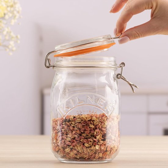 Glazen voorraad pot 4 liter UITVERKOCHT - Mahieu Wonen Glazen voorraad pot 4 liter UITVERKOCHT - Mahieu Wonen