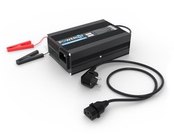 Powerlit - 12V LFP Acculader - 10A - Geschikt voor LiFePO4 Accu’s - Voor Boten, Campers en meer
