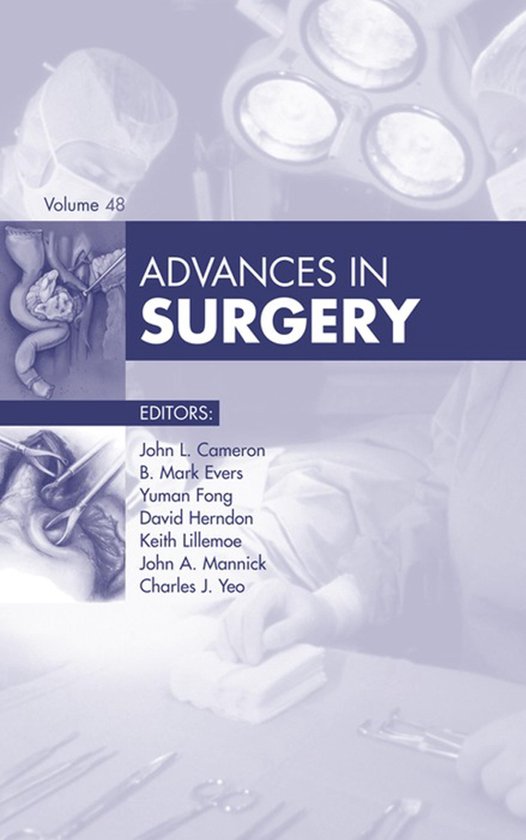 Advances - Advances in Surgery 2014 - cover