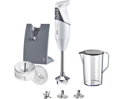Bamix SwissLine M200 Wit - 200W - Inclusief Accessoires en Smart Helpers