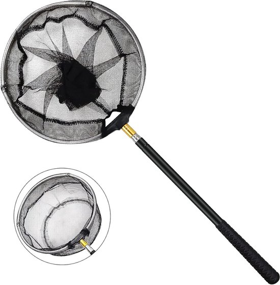 Heavy Duty Zwembadskimmernet - professioneel, telescopische stang, voor zwembad en vijver van Avenli — afbeelding 5