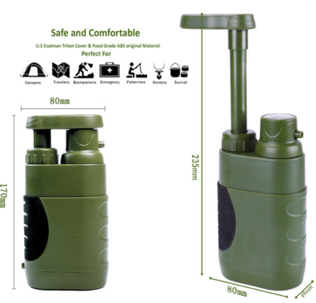 Survival waterfilter | Outdoor waterfilter