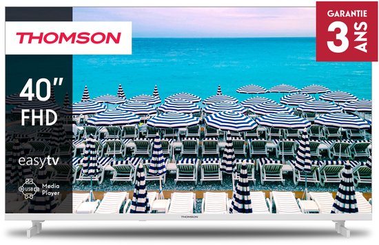 Thomson - Full HD LED - 40FD2S13W - Easy TV - Wit