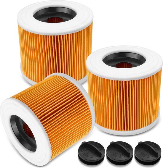 3x waschbarer Filter für Kärcher MV2 MV3 WD2 WD3 Staubsauger