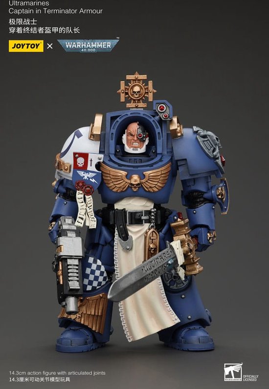 Joy Toy (cn) Warhammer - Figura De 40 K (1/18 Ultramarines Intercesores