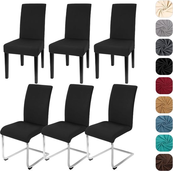 Housses de siège, lot de 4, housses de chaise élastiques pour salle à manger, chaises Housses de siège, lot de 4, housses de chaise élastiques pour salle à manger, chaises