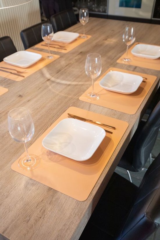 ZICZAC - Set de table TORILL - SET/6 - antidérapant - 30x45 cm - orange