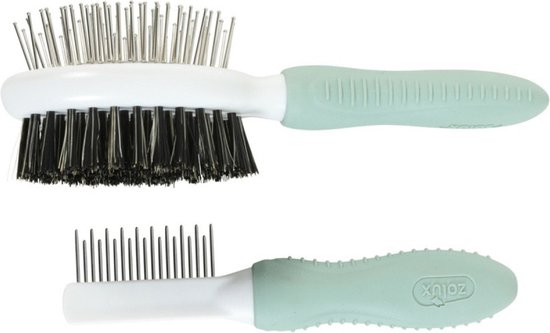 Coffret de soins pour rongeurs Zolux - Brosse à poils - 16,7 x 5 mm Wit Blanc