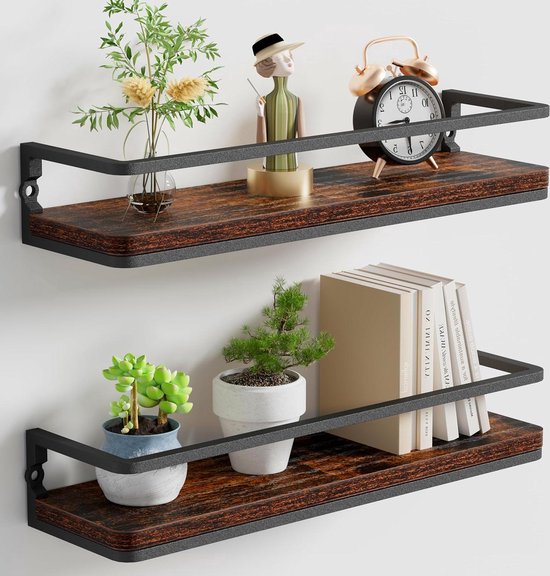 Zwevende Planken - U-vorm Wandplanken Voor Woonkamer Slaapkamer Rf Gb544