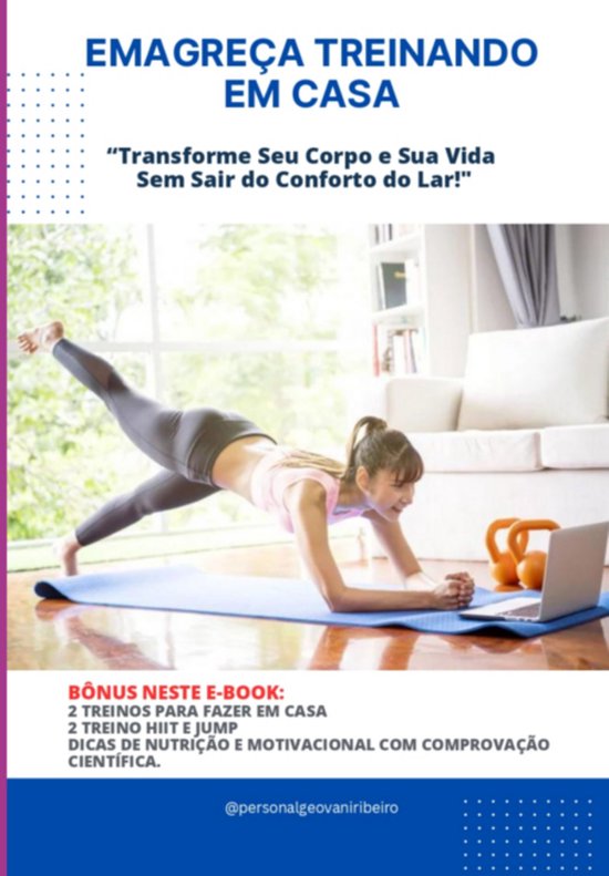 Emagreça Treinando Em Casa - cover