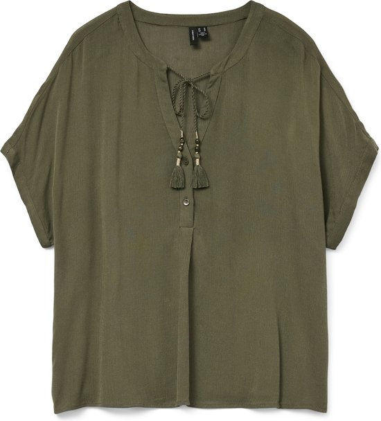Vero Moda Bente SS Wide Shirt Dames - Maat M