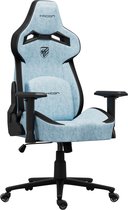 Bol.com HICON Chairs - Hyper Serie - Striker Gamestoelen Stof – Luxe Comfort en Ademende Stof voor de Beste Game-Ervaring - Blauw aanbieding