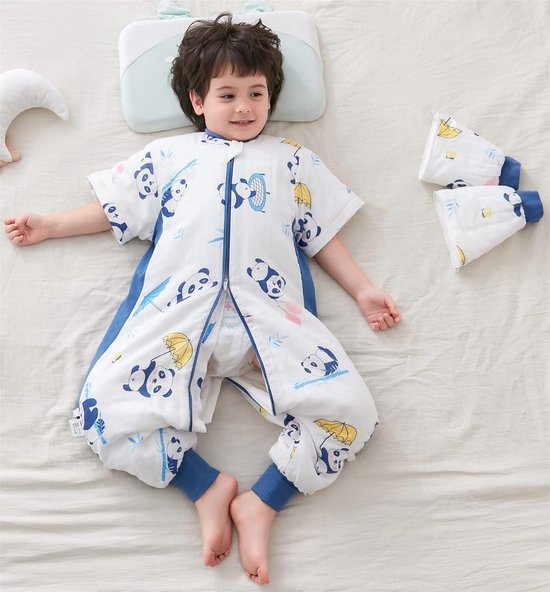 Winterslaapzak met voeten TOG-waarde 2.5 afritsbare mouwen unisex - voor baby's en kinderen — afbeelding 3